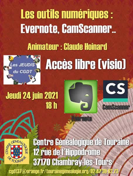 Actu jeudi Evernote 2021