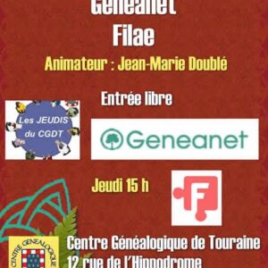 Atelier Geneanet / Filae