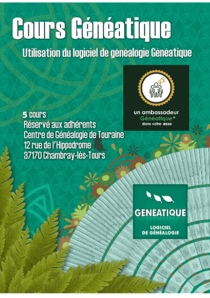 21 mars 2025 - Cours Généatique 2e session 3/5 (au local et à distance))