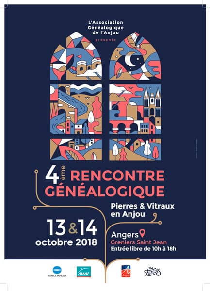 13 et 14 octobre 2018 ANGERS - 4ème RENCONTRE GÉNÉALOGIQUE