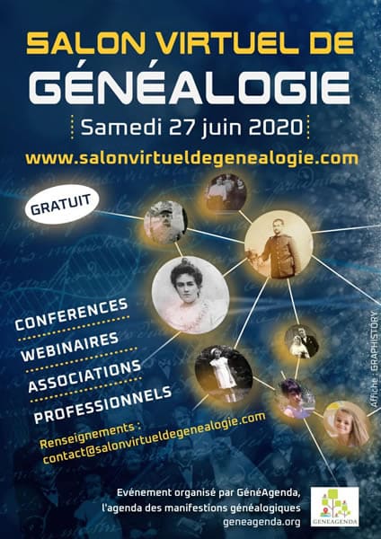 27 juin 2020 Salon Virtuel de Généalogie