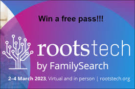 2 au 4 mars 2023 - rootstech CONNECT - salon de généalogie mondial gratuit et virtuel