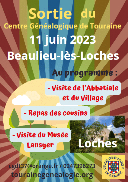 11 juin 2023 - Sortie annuelle Beaulieu-lès-Loches et Loches