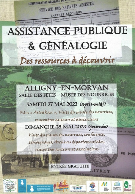 27 et 28 mai 2023 - Alligny-en-Morvan  - Assistance Publique et Généalogie
