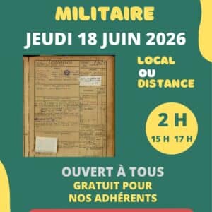 Atelier Parcours militaire